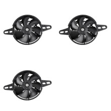 3X Motorcycle Radiator Cooling Fan Oil Cooler Water Cooler Fan for Dirt Bike Motocross ATV Go Kart Quad
