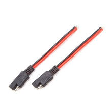 20PCS 15CM SAE 2 Pin Quick Connector Disconnect Plug 14AWG SAE Extension Cable Wire Harness for Motorcycle Solar Panel