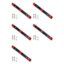 5X Trailer Tail Light Bar, 14.2 Inch Red Clearance Identification ID Light with Bracket