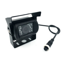 2X Waterproof 18 LED Car Rear View Reversing Parking Backup Camera IR Night Vision for 12V 24V Bus(B)