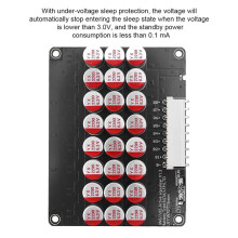 5X Whole Group Balancer 8S 5A Active Lithium Lipo Lifepo4 Equalizer Transfer Capacitor BMS Board with Shell