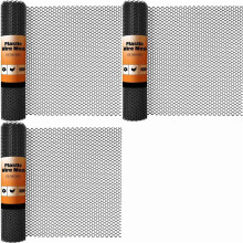 3X Plastic Chicken Wire Mesh-19.6 in X 10 Ft, Plastic Wire Mesh Fence for Dogs,Cats&Poultry-Garden Netting