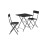 IKEA SUNDSÖ Table & 2 Folding Chairs 65x65 cm 1