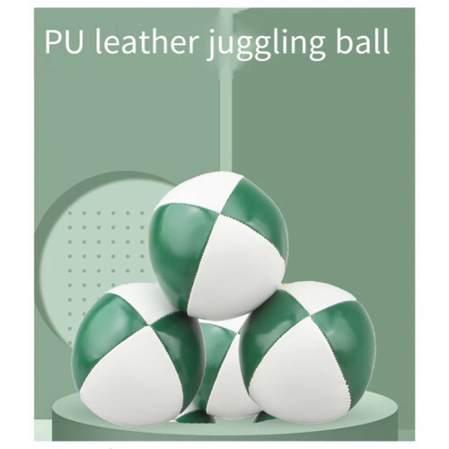 6X PU Hand Throwing  Elastic Soft Rubber High-End Magic Juggling  Acrobatics Props Hand Throwing ,E 2