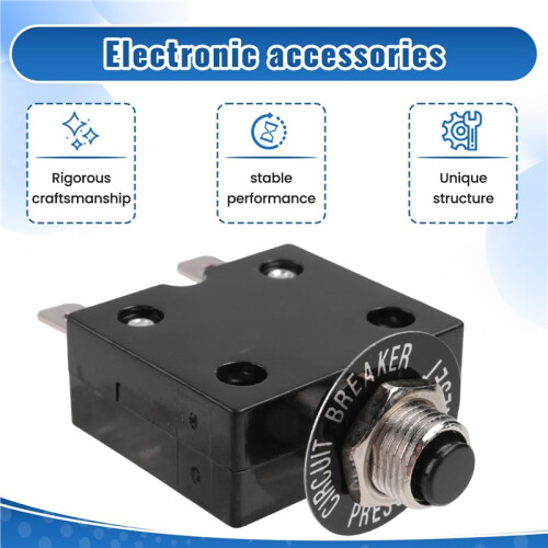 30A 125/250VAC 50VDC Circuit Thermal Breaker Thermal Protector For Generator 2