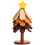 Tree Shaped Wood Trivets Foldable Heatproof with Stand for Hot Dishe 1