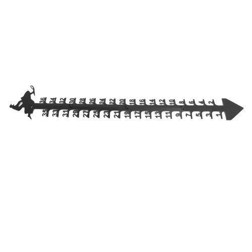 Schneemesser Außenbereich 36 Zoll Eisen 118 cm