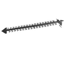 Schneemesser Außenbereich 36 Zoll Eisen 118 cm