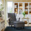 IKEA STRANDMON Wing Chair & Footstool Set 7