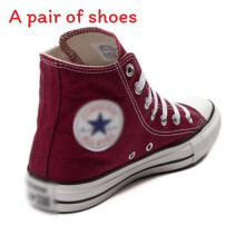 (Wine Red High top,EU40)Herren Damen Hoch Turnschuhe Klassisch Leger Sportlich Canvas Schuhe Geschenk Mode