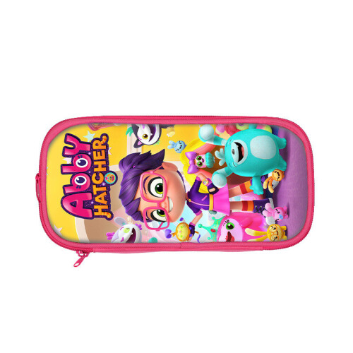 (StyleI) Pencil Hatcher Abby Case For Students Storage Organizer Polyester Material With