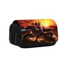 (Teal) The Legend Of Zelda Printed Nylon Storage Bag Compartments Spacious With