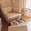 IKEA STRANDMON Wing Chair & Footstool Set 7