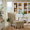 IKEA STRANDMON Wing Chair & Footstool Set 8