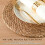 (Cornshell,30CM)Hanrafted Woven Insulator Bamboo Table Coaster Set With Insulation For Use Home 8