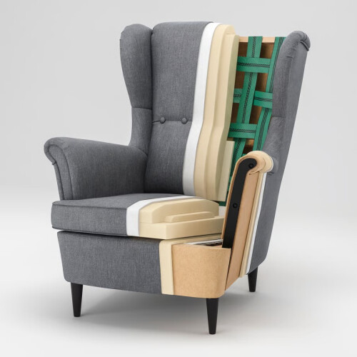 IKEA STRANDMON Wing Chair 82x96x101 cm 1