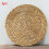 (Reed Natural,30CM)Hanrafted Woven Insulator Bamboo Table Coaster Set With Insulation For Use Home 1