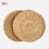 (Gourd Braid,30CM)Hanrafted Woven Insulator Bamboo Table Coaster Set With Insulation For Use Home 1