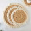 (Cornshell,35CM)Hanrafted Set Sottobicchieri da Tavolo in Bambù con Isolamento per Uso Domestico 9