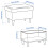 IKEA STRANDMON Footstool with Storage 60x40 cm 2