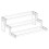 Multi-Functional Display Stand, Display Riser Shelf Tool-Free Assembly Kitchen Cabinet Storage 3