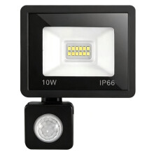 LED Flutlicht IP66 Wasserdicht PIR Bewegungsmelder Flutlicht Außen LED Scheinwerfer für Garten Straßenbeleuchtung 10W