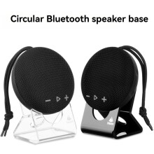 TXESIGN Suporte de Mesa para Caixa de Som  MS62116, Suporte de Exibição de Mesa de Acrílico Portátil com Base Antiderrapante Transparente