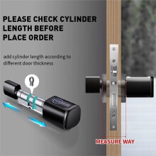 Adjustable Intelligent Fingerprint Door Lock, Keypad Code & Card Swipe Lock, for Home Apartment Offices Security