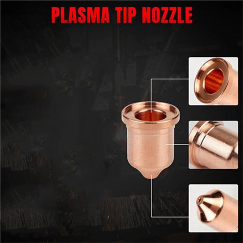 220941 45A Nozzle Tips for PMX 45XP, 24-Pack Plasma Cutting Torch Consumables 2