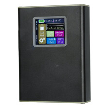 Soudeuse par Points Portable avec Ohmmètre Intégré, Écran LCD 1,8 Pouce, 30 Niveaux de Résistance Réglables, pour Batteries 18650 (DIY)