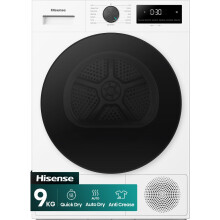 Hisense DH1I900UWDCA 1i Series Heat Pump Tumble Dryer 9 kg White A++ Rated