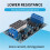 2Pcs DC12-24V Dual MOS Digital  Delay Relay Trigger Cycle Timer Delay  Circuit Board Timing Control Module 4