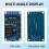 2Pcs DC12-24V Dual MOS Digital  Delay Relay Trigger Cycle Timer Delay  Circuit Board Timing Control Module 8