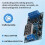2Pcs DC12-24V Dual MOS Digital  Delay Relay Trigger Cycle Timer Delay  Circuit Board Timing Control Module 5