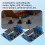 2Pcs DC12-24V Dual MOS Digital  Delay Relay Trigger Cycle Timer Delay  Circuit Board Timing Control Module 7