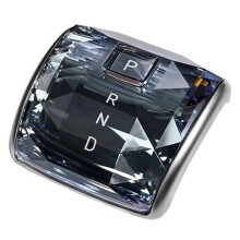 Crystal Gear Shift Knob Cover for Leopard 5 Crystal Shift Lever Car Accessories