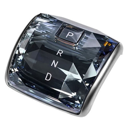 Crystal Gear Shift Knob Cover for   Leopard 5 Crystal Shift Lever  Car Accessories