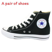 (Black High top,EU35)Herren Damen Hoch Turnschuhe Klassisch Leger Sportlich Canvas Schuhe Mode Geschenk