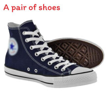(Navy High top,EU40)Sneakers alte uomo donna classiche casual sportive scarpe tela moda regalo