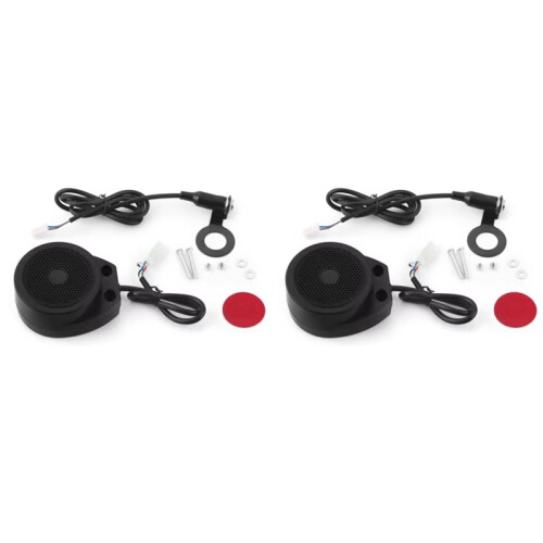 2X Simulation Exhaust Sound Wave Horn for Electric Scooter Engine Sound Simulator System Electronic Fake Turbo