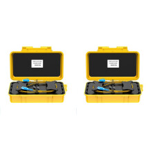 2X 500M Fiber Optic OTDR Launch Cable Box Dead Spot Eliminator 0.2dBm OTDR Dead Zone Eliminator SC/UPC-LC/UPC
