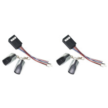 2X Anti-Theft Motorcycle Alarm E-Bike Remote Alarm 36-72V Universal Remote Control Anti-Theft Lock