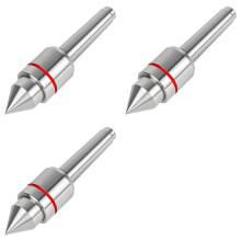 3X Heavy Duty 60 MT2 Live Center, 2MT Morse Taper Precision Rotary Live Revolving Milling Center Taper Lathe Tool