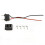 2X Electric Bike Battery Box Connector for Silverfish Battery Box Connection Base Spring Plug 2