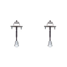 2X Front Door Check Stop Limitery 61124AJ010 for Legacy 2010-2014 Door Checker Stopper Rod Strap 61124-AJ010