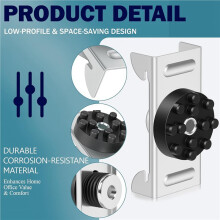 60 Pack Soundproofing Sound Isolation Clips Resilient Channel Mounting Clip Reduces Noise From Noisy Neighbors
