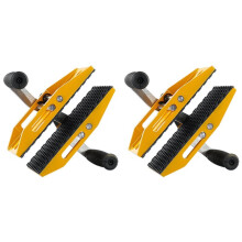 2X Handling Tools for Manual Material Handling of Wooden Stone Glass and Marble Two Person Clamp Tool Load 350KG
