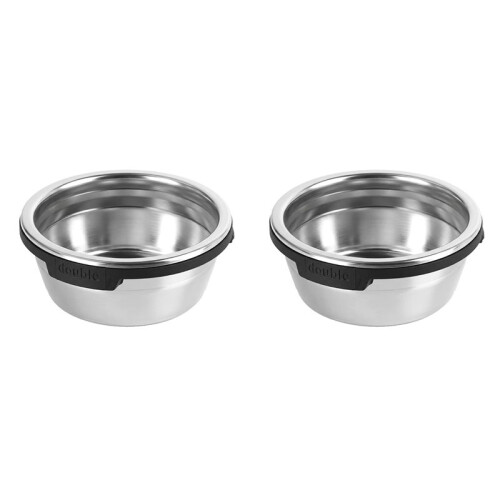 2X Double Cup Filter Basket for  Luxe ES601 ES701, Coffee Pressurized Porous Filter