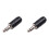 2X Replacement Helicopter Headset Plug Adapter U-174/U Assemble Type for  David Clark Helicopter Headset Black 1