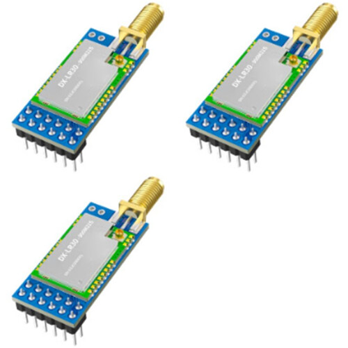 3X DX-LR30 SX1262 Chip Development SX1262 LoRa Module RF Module 8km 22dBm UART LoRa Spread Spectrum Technology 900M22SP